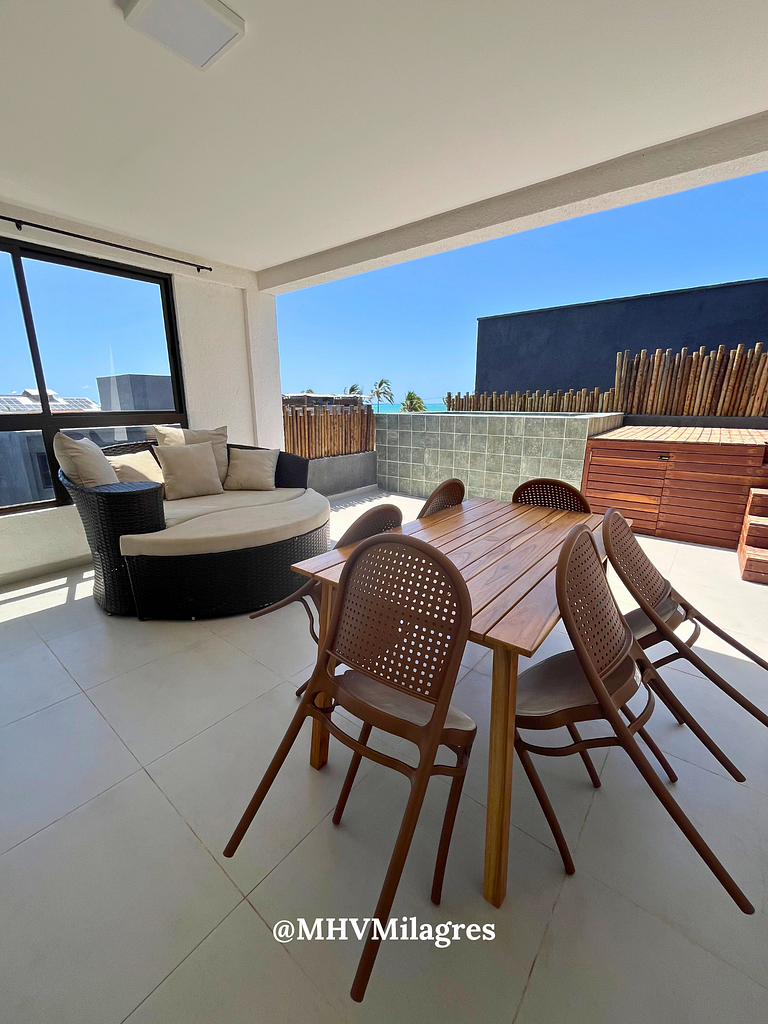 MHV Milagres - Casa Aurora, Refugio a pocos metros de la par