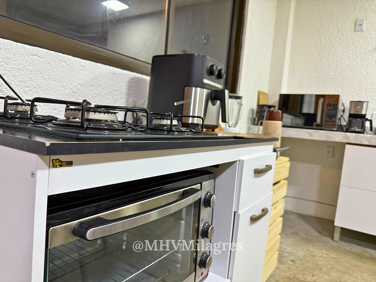 MHV Milagres - Casa Aurora, Refugio a pocos metros de la par