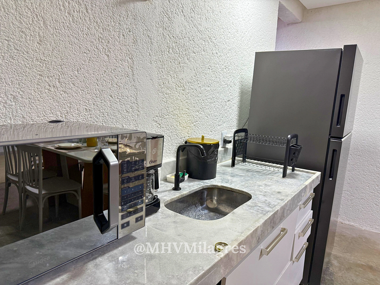 MHV Milagres - Casa Aurora, Refugio a poucos metros da Parad