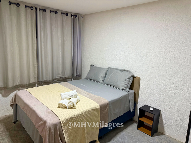 MHV Milagres - Casa Aurora, Refugio a pocos metros de la par