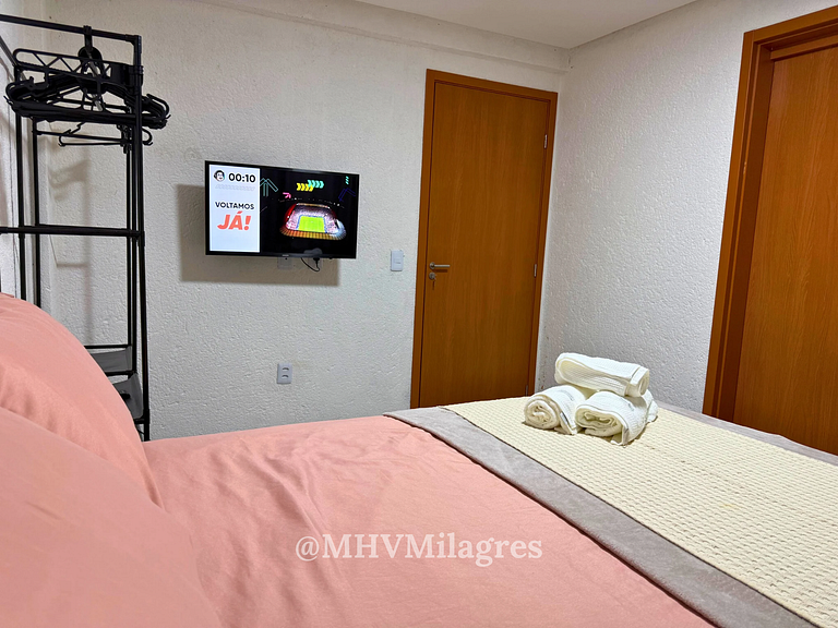 MHV Milagres - Casa Aurora, Refuge à quelques mètres de la p