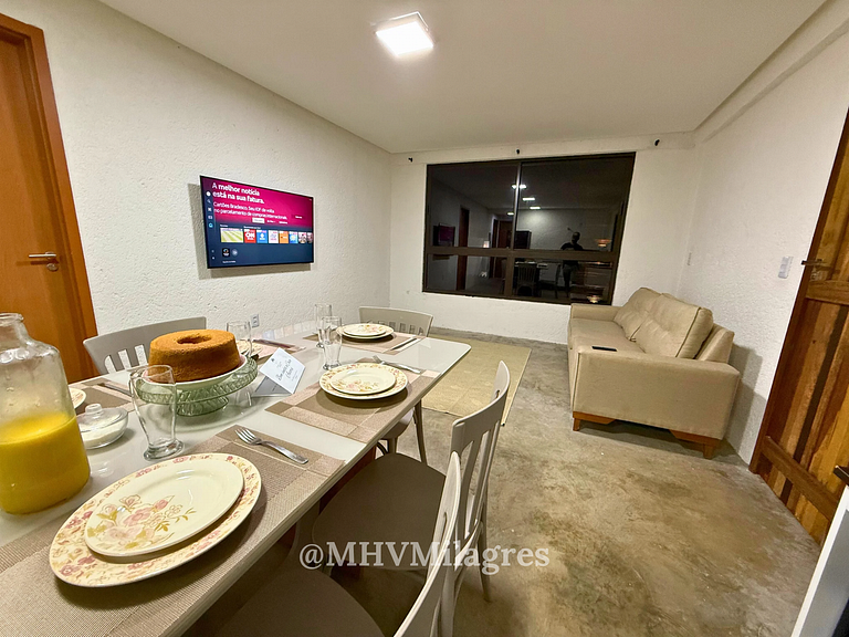 MHV Milagres - Casa Aurora, Refuge à quelques mètres de la p