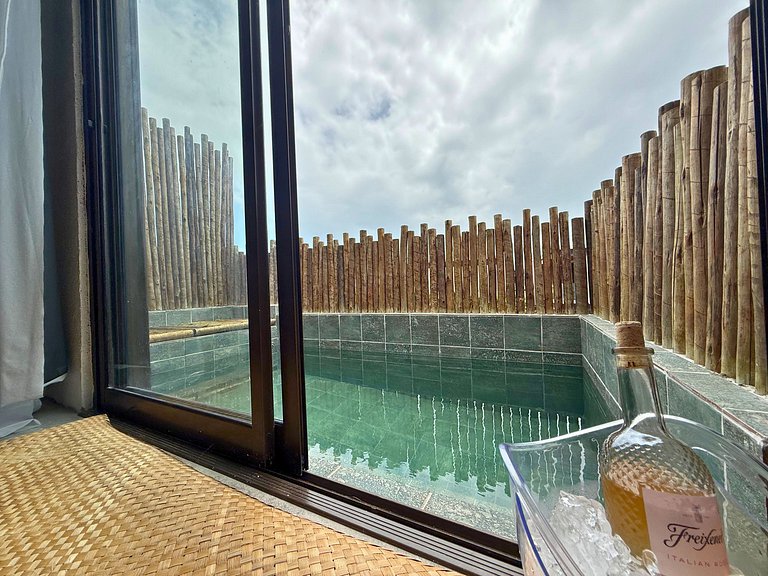 MHV Milagres - Studio Guadalupe 11, a retreat with a private