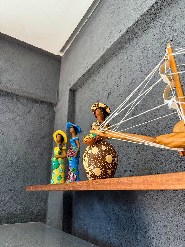 MHV Milagres - Studio Guadalupe 07, Quarto & Sala com Piscin