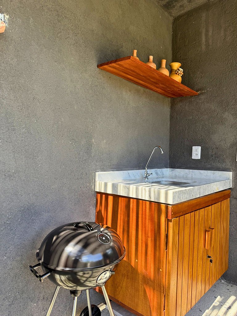 MHV Milagres - Studio Guadalupe 07, Quarto & Sala com Piscin