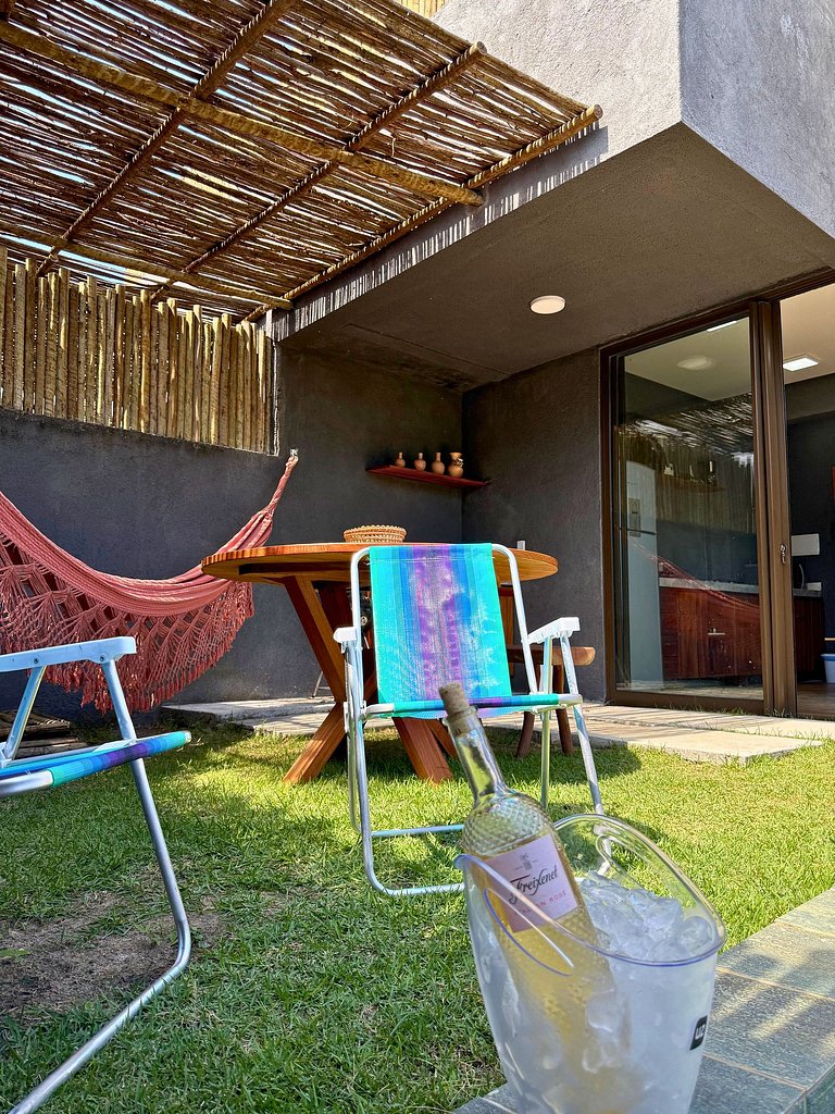 MHV Milagres - Studio Guadalupe 07, Quarto & Sala com Piscin