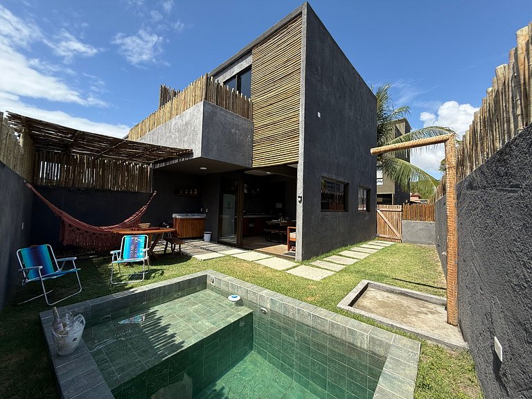 MHV Milagres - Studio Guadalupe 07, Quarto & Sala com Piscin