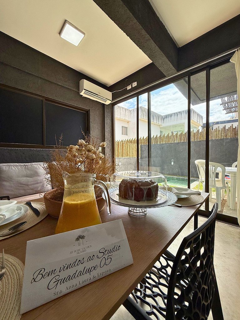 MHV Milagres - Studio Guadalupe 05, chambre et salon privés
