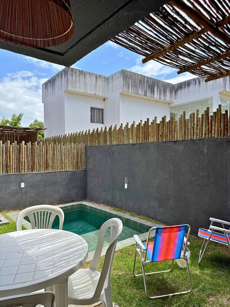 MHV Milagres - Studio Guadalupe 05, Quarto & Sala Privativo