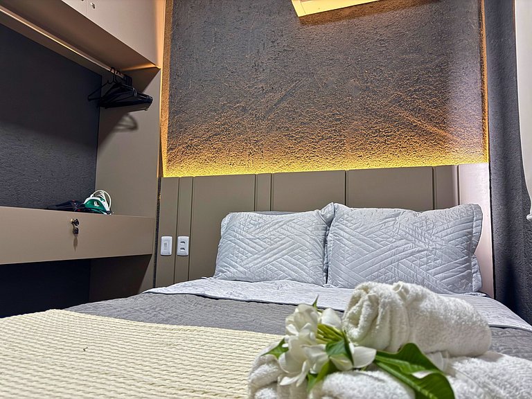 MHV Milagres - Studio Guadalupe 05, chambre et salon privés