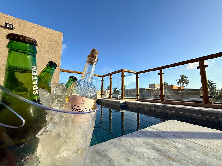 MHV Milagres - Casa Lanaí 18, Penthouse avec piscine privée,