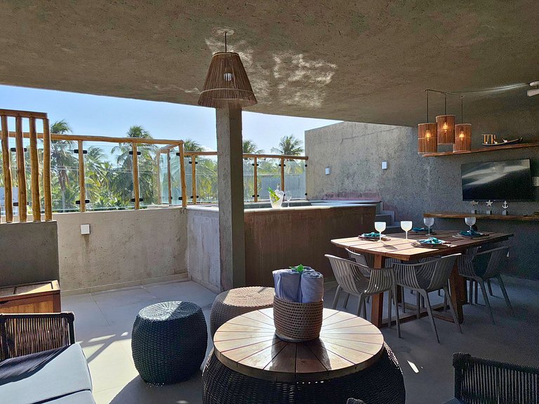 MHV Milagres - Lanai House 26, Penthouse avec piscine et vue