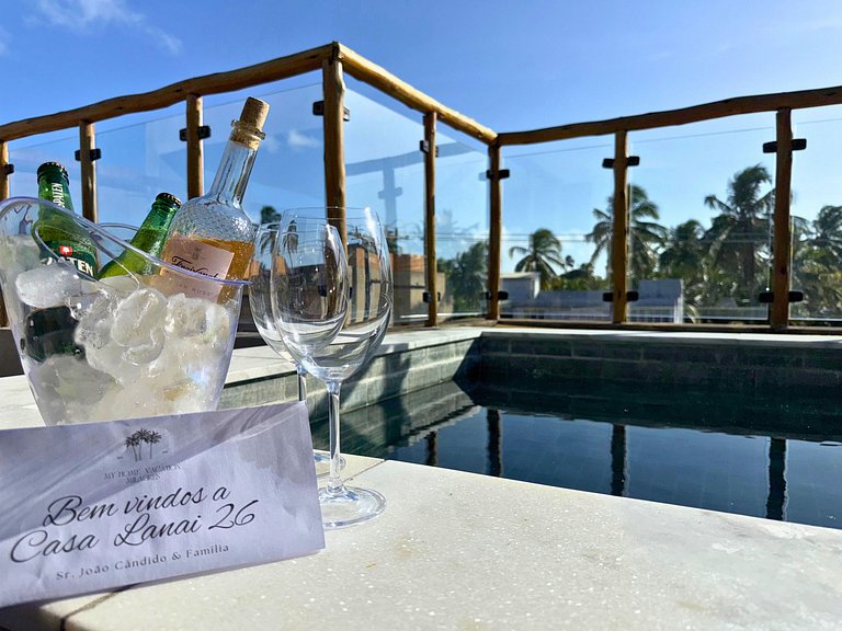 MHV Milagres - Lanai House 26, Penthouse with Pool and Ocean