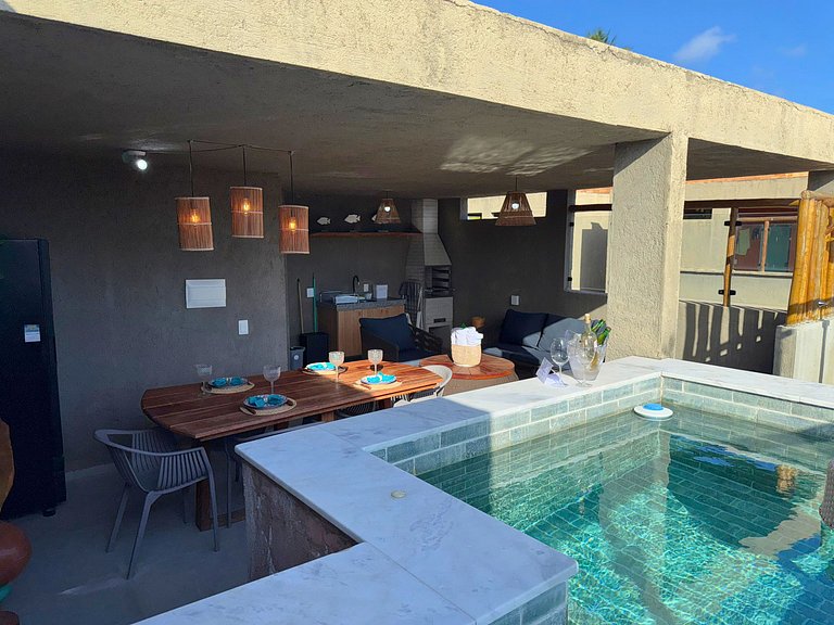 MHV Milagres - Lanai House 26, Penthouse avec piscine et vue