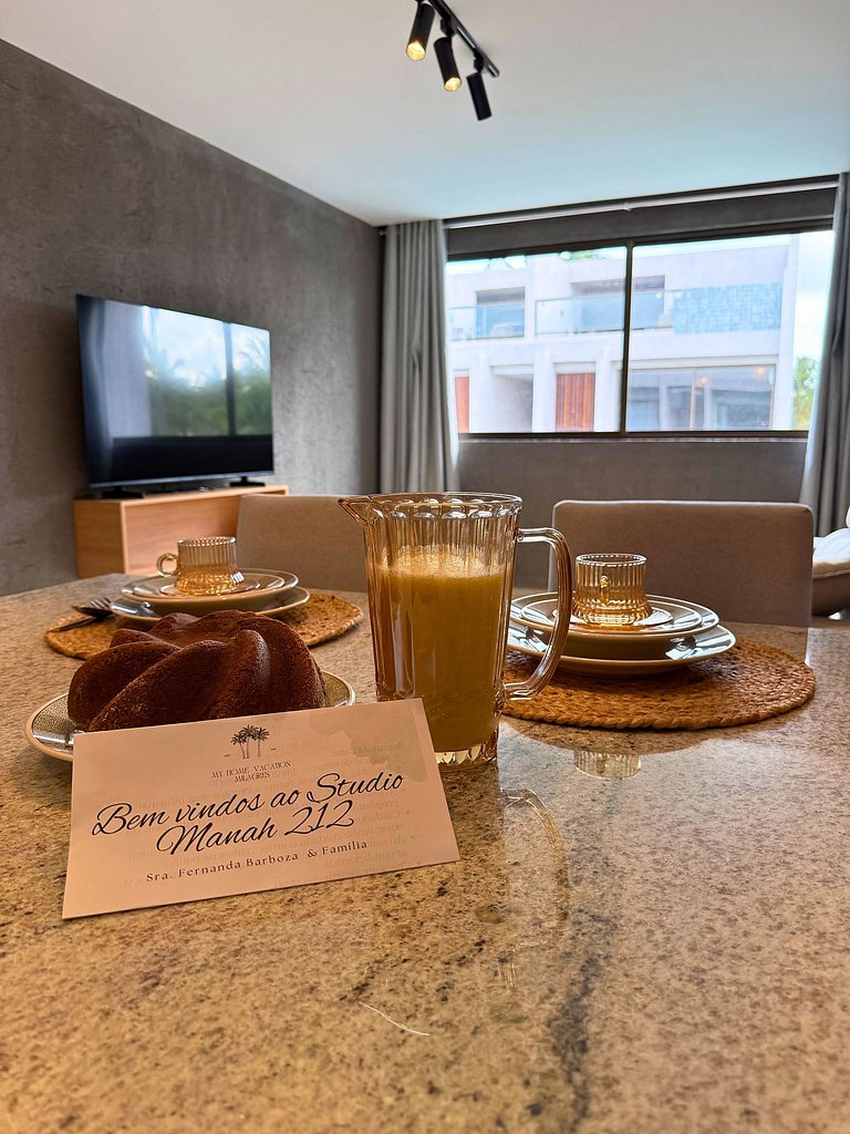 MHV Milagres - Studio Manah B 211, Confort, encanto rústico