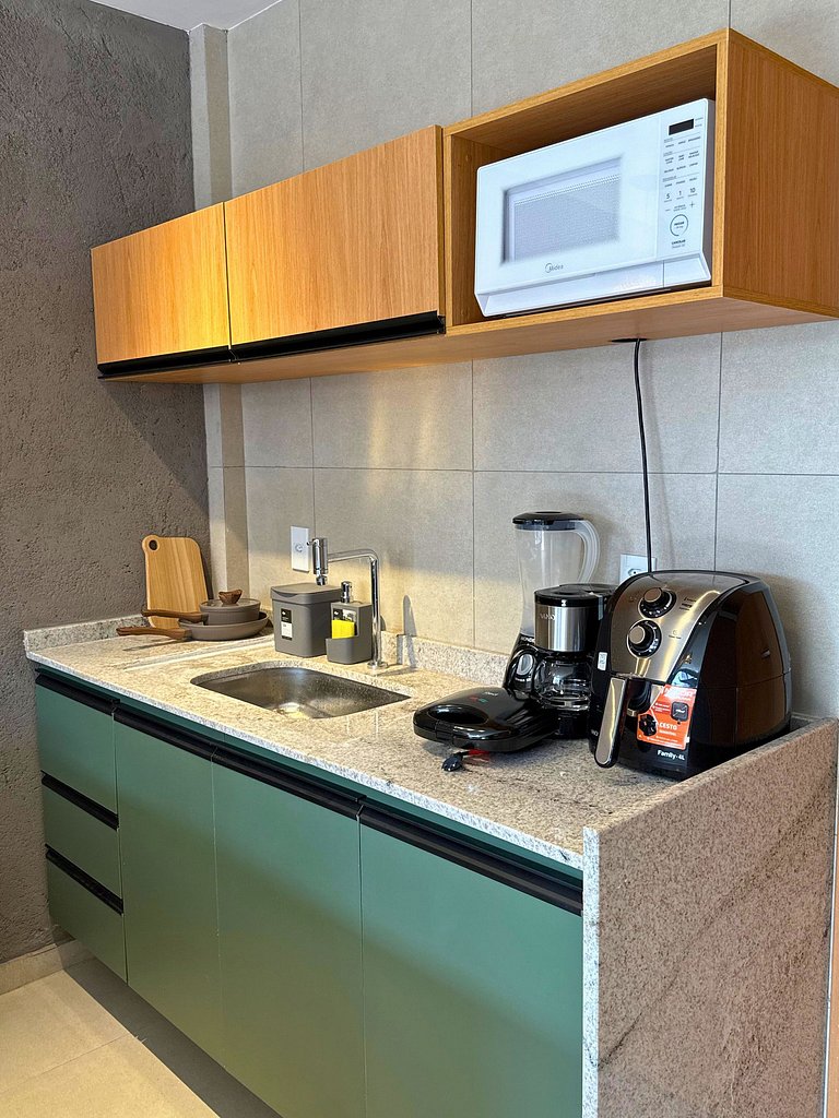 MHV Milagres - Studio Manah B 211, Confort, charme rustique