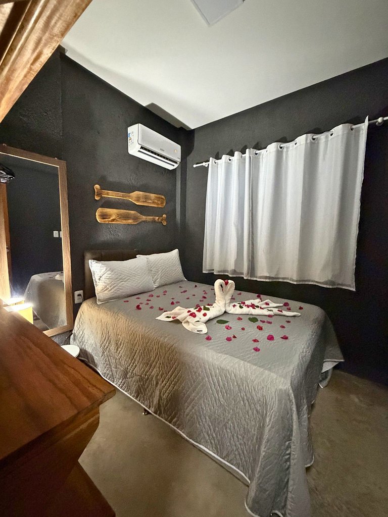 MHV Milagres - Studio Guadalupe 07, Quarto & Sala com Piscin