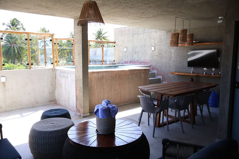 MHV Milagres - Lanai House 26, Attico con piscina e vista su